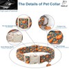 Babole Pet Fall Dog Collar Cute Autumn Pumpkin Puppy Collar
