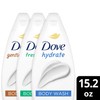 Dove Body Wash Variety 3-Pack – Hydrate, Fresh Care, and