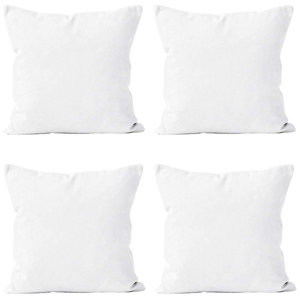 Encasa Homes Throw Pillow Covers 16 x 16 inch -