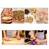 Mirhua Rolling Pin Rolling Pin Natural Wood Beech Pipe Cake