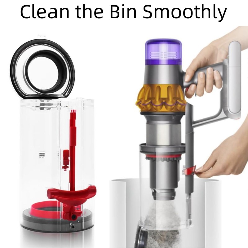 Canister Dust Bin and Filter Replacement Compatible With Dyson V11,