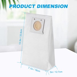 Vacuum Bags for Kenmore Intuition Upright Vacuum Cleaner: Replacement Dirt Disposal Bag BU4022, BU4020 BU4018 BU4050, BU3040 BU4021 BU4023 Dust Bags - 8pack