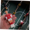 WOONEKY Foosball Men Player Set 11pcs Soccer Game Player Replacement