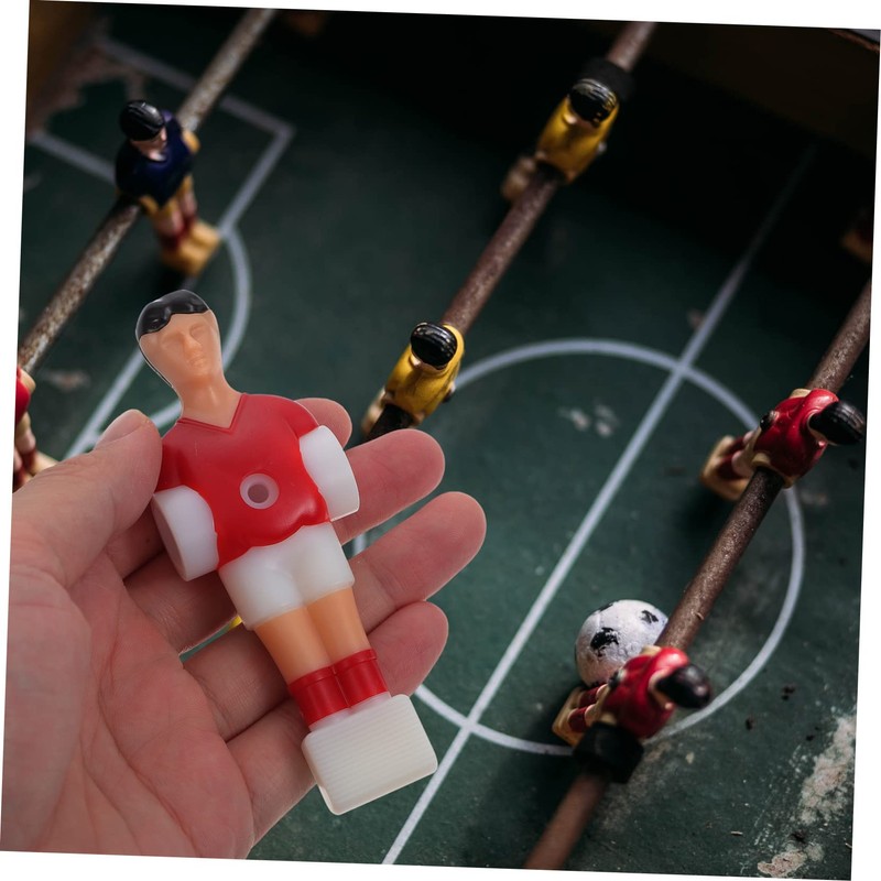 WOONEKY Foosball Men Player Set 11pcs Soccer Game Player Replacement