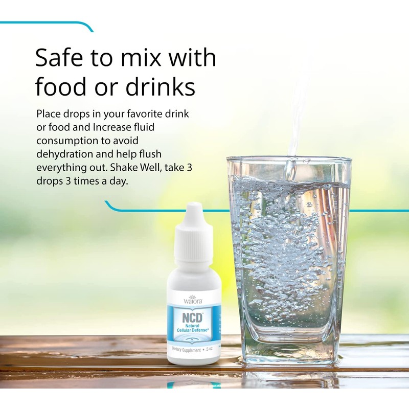 Natural Cellular Defense (NCD) Liquid Supplement, Advanced Mineral & Botanical