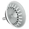 KANARY Stainless Steel Kitchen Sink Strainer Basket-Replacement for Standard Drains-Ball-lock