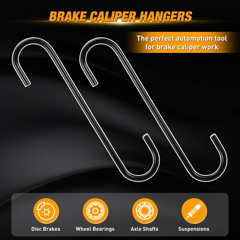 GOOACC 22pcs Disc Brake Caliper Compression Tool Set, Caliper Piston