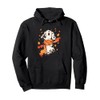 Dalmatian Autumn Dog Pullover Hoodie