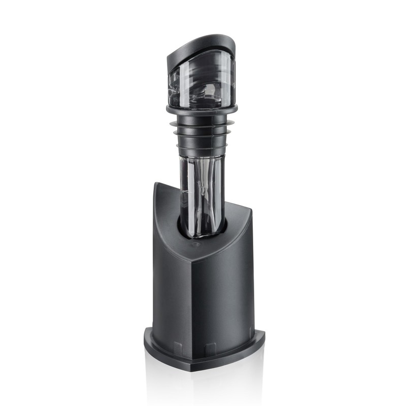 Innovine Wine Aerator Pourer with Built In Stopper, Tilt Design