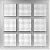 Vent Systems 2' x 2' ft Pack of 2 Plastic