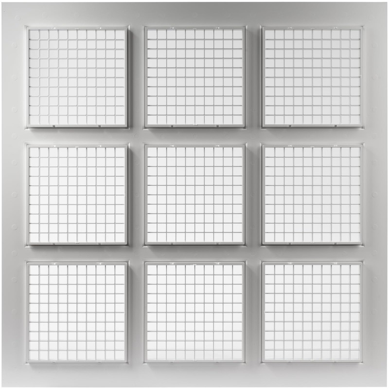 Vent Systems 2' x 2' ft Pack of 2 Plastic