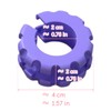 10 PCS Clothes Hanger Fixing Hook Windproof Random Color