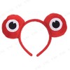 Patymo Animal Headband, Frog (Red)