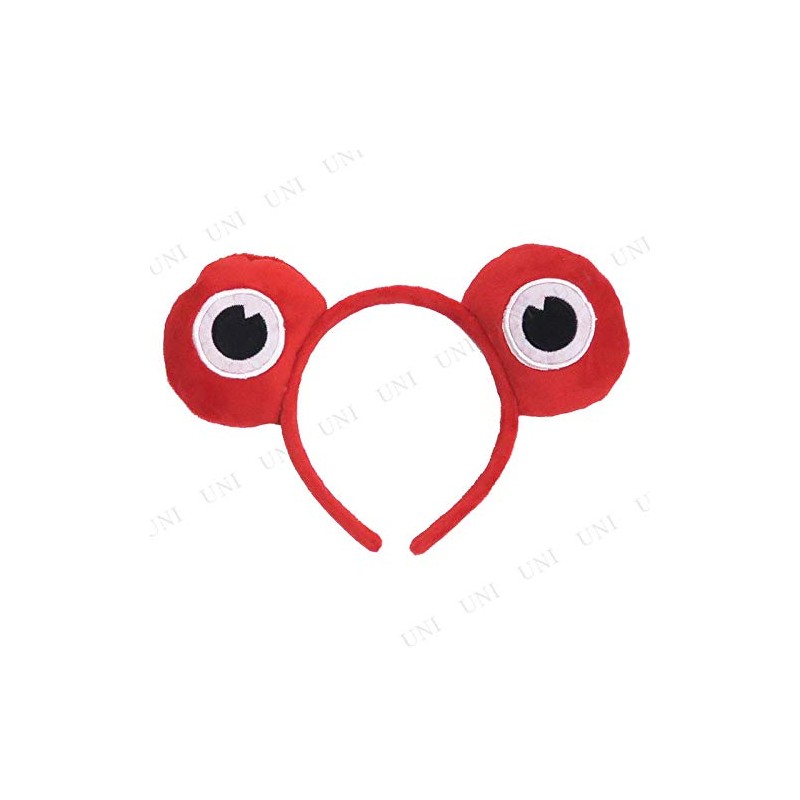 Patymo Animal Headband, Frog (Red)