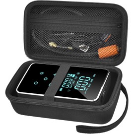 Case Compatible with Prilotte Tire Inflator Portable Air Compressor, Holder for YX15 Pro max 18000mAh Electric Cordless Tire Pump, Organizer for Inflation Needle, Nozzle, Valve and Cable (Box Only)
