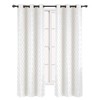 Willow 84-Inch Wide x 63-Inch Long, Jacquard Thermal Insulated Set