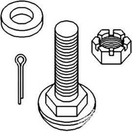 RAParts Rotary Cutter Blade Bolt Kit Fits 22-47 22-60 22-70 901 908 909 910 309719 30971