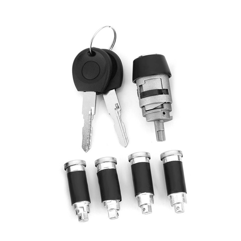 Ignition Lock Cylinder &amp; Key Fit for Transporter T4 Caravelle