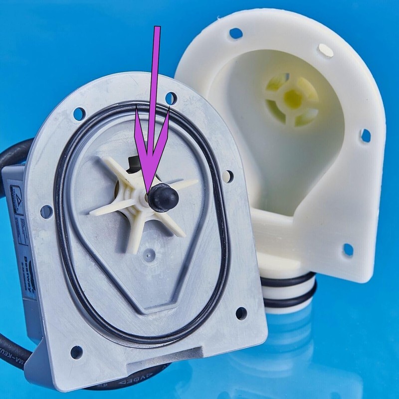 ZCLYHT #58113 P4071 Filter Pump Impeller Replacement for Spa Lay