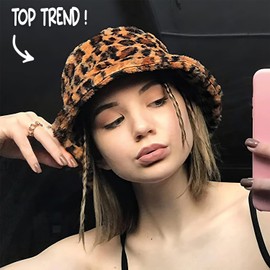 Urbanized® Leopard Bob | Fur | Hat | Disguise | Picnic | Summer | Barbecue | 100% Fun | OriginalCup®
