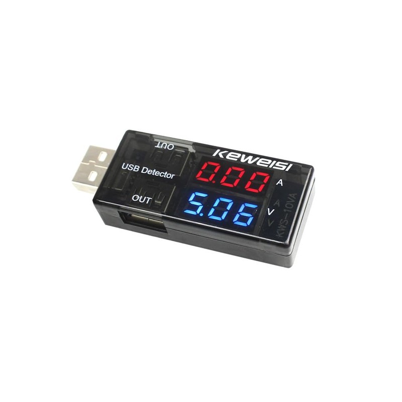 USB Current Voltage Tester, Power Meter, Voltage Monitor, Checker, Measuring,