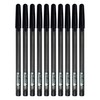 DIGNO Unik Ballpoint Pens, BLACK, Medium Point (1.0mm), Pack of
