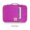 JAKAGO A4 Document Case,Multi-Pocket Document Bag,A4 Zip Portfolio, Professional Document