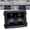 Universal Car HUD OBD2 GPS Gauge Display with Slope Meter