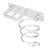 Aluminum Wall Mounted Shelf Hair Dryer Rack Organizer Holder Stand