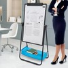 Dry Erase Board with Stand, 24" x 35" Double Sided