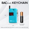 BACtrack Keychain Breathalyzer (Blue) | Ultra-Portable Pocket Keyring Alcohol Tester