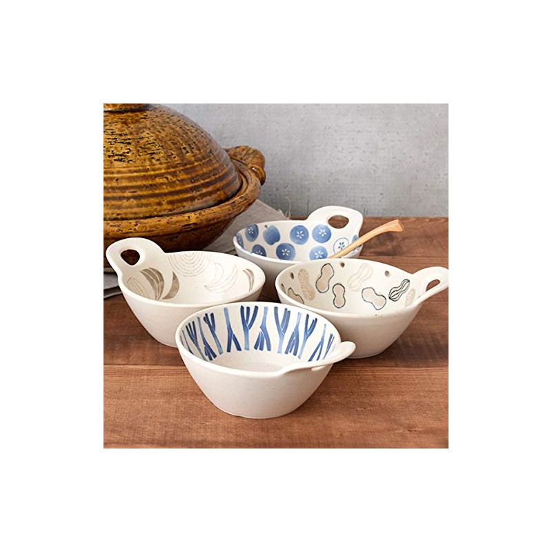 ks-036-01 Tableware East Tonsui, Small Bowl with One Hand, Fruit,