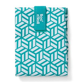 Roll'eat ® Reusable Sandwich Bag | Sandwich Container | Eco Friendly Food Bag | Reusable and Washable Sandwich Wrap | Green Color - Boc'n'Roll Tiles