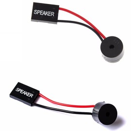 2-Pack PC Motherboard Internal Speaker Mini Plug Speaker Desktop Computer Case DIY Internal BIOS Beep Alarm Buzzer