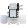 Solenoid Water Valve,DC 12V DN20 G3/4" N/C Plastic Electromagnetic Valve