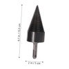 Firewood Drill Log Splitter Bit Drill Wood Splitter Carpenter Tools