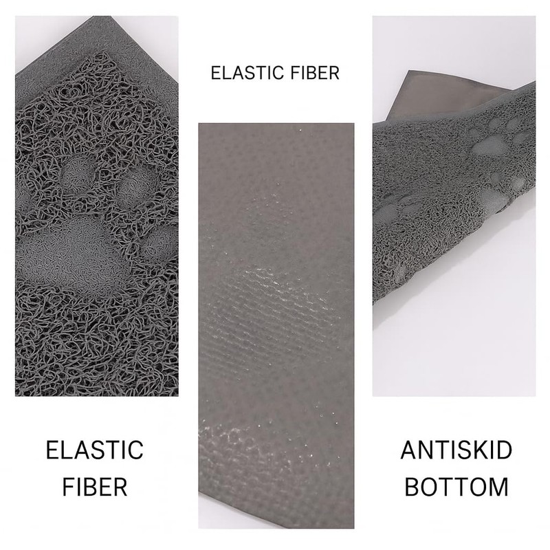 Bulk buys Cat Litter Mat. Traps Litter. Soft Non-Slip Surface.