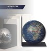 TROIKA Bookglobe Single Metal Bookend Diameter 13 cm Magnetic Balanced