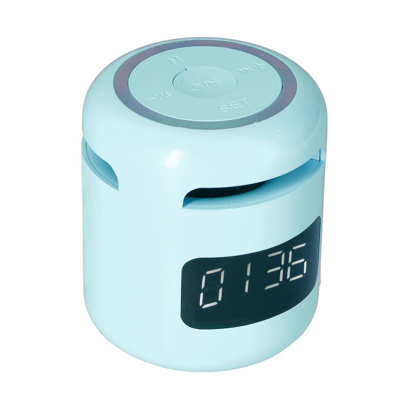 JM01 BT Clock Speaker Multifunctional Adjustable Portable BT Clock Speaker