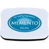 Tsukineko ME000602 Teal Zeal Memento Ink Pad, Turquoise, 6.8 x