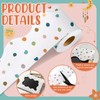 Motiskyy 65 Feet Boho Bulletin Board Borders Painted Dots Bulletin
