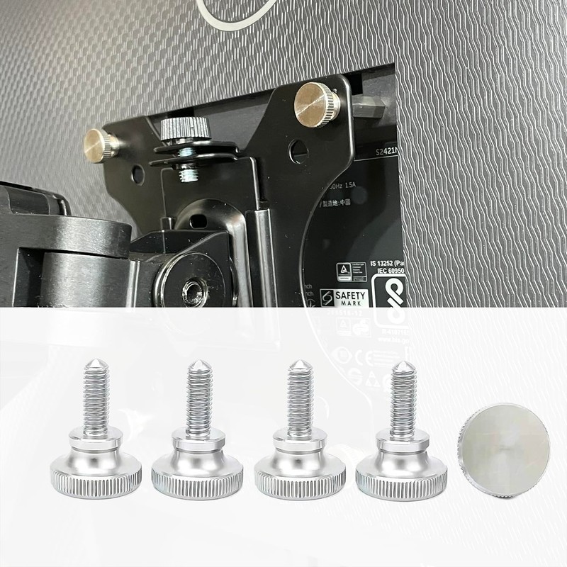 BLOOM SPIRITSVESA Screws for PC Monitors, M4, 0.4 inches (10