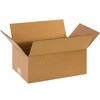 BOX USA B1285 Corrugated Boxes, 12"L x 8"W x 5"H,