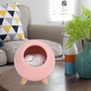 LED Night Light Pet House Shape Table Lamp USB Rechargeable