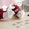 200Pcs Double Pocket Coin Flips 2½" x 2½" Clear Coin