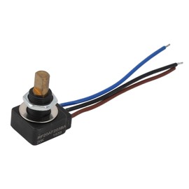 Adjustable Linear Taper Resistor, 20K, IP65 Waterproof,Potentiometer with 0.25W Rated Power for Multiple Applications