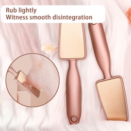 MUNSKT Nano Glass Foot File,Foot Grater Hard Skin Remover,Foot Scraper,Durable Foot Scrubber, Long Lasting Foot Buffer with Comfortable Handle