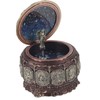 Vintage Music Box with 12 Constellations Rotating Goddess Twinkling LED