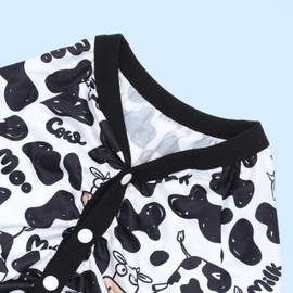 CuteBone Big Dog Clothes Anti Licking, Post Surgery Recovery Dog Clothes, Pet Pajamas Shedding Suits Onesie CAD-ZP16L