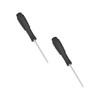 FOCMKEAS 2PCS Mini Phillips Screwdriver, 3mm Cross Head with Black